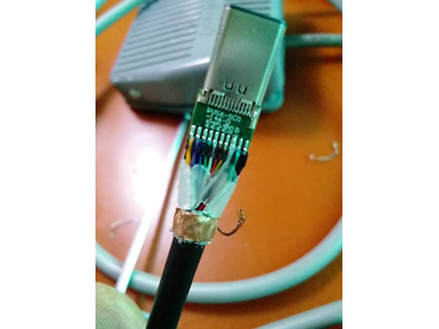 Cable de par trenzado USB 3.1