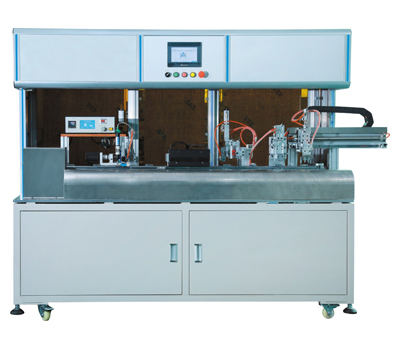 Máquina de montaje de hojalata y pegamento UV